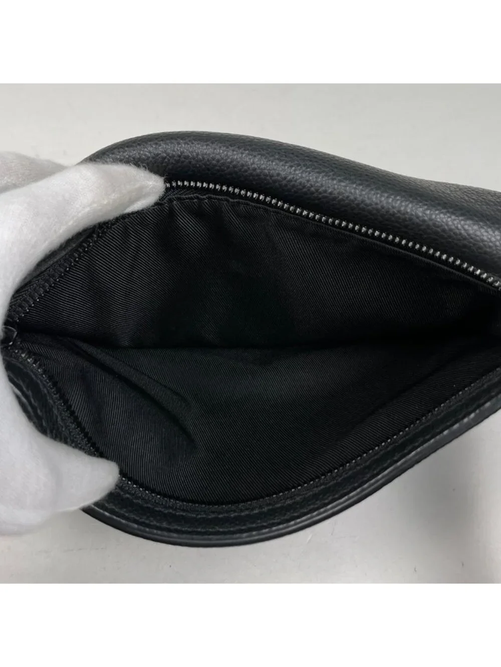 Louis Vuitton Takeoff Sling LV Aerogram Shoulder Bag Leather Noir